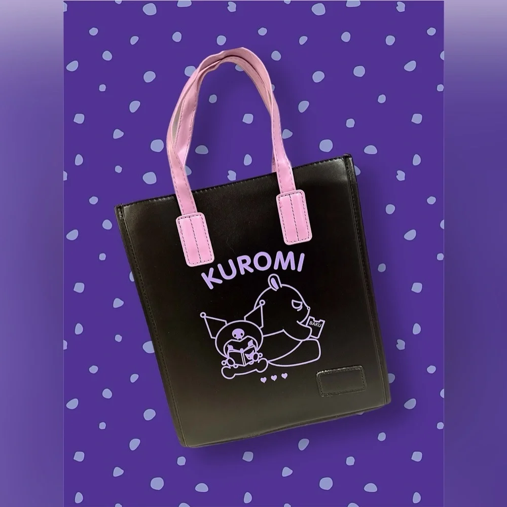 Kuromi Bag Bundle with bonus Kuromi mini plush🌟🌟🌟🌟